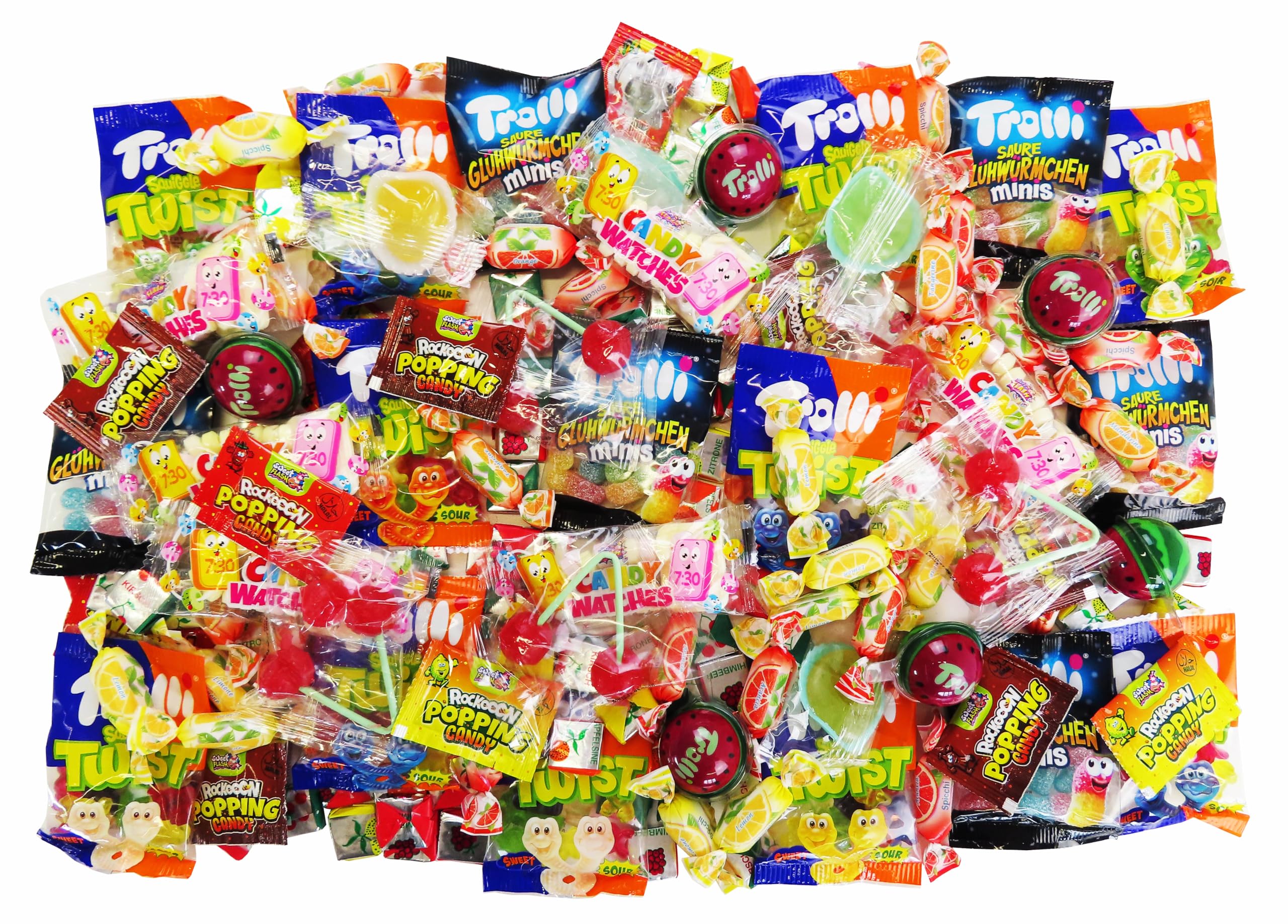 Boîte Spéciale avec Confiserie sans chocolat 1000g (avec 192 pièces)