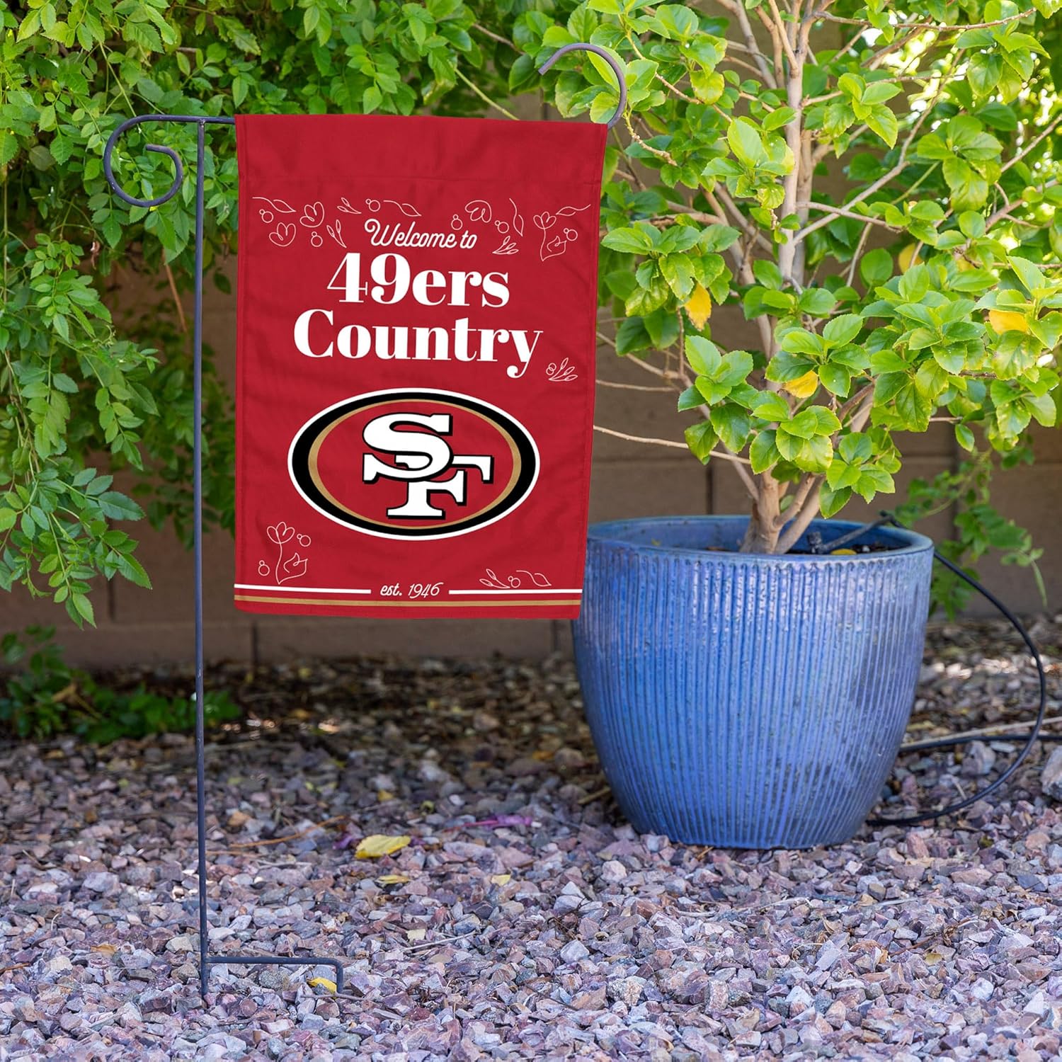 Rico Industries NFL Football 13" x 18" Double Sided Garden Flag