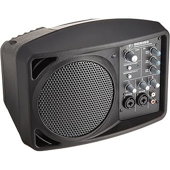 Mackie SRM150 5.25-Inch Compact Active PA System, Black