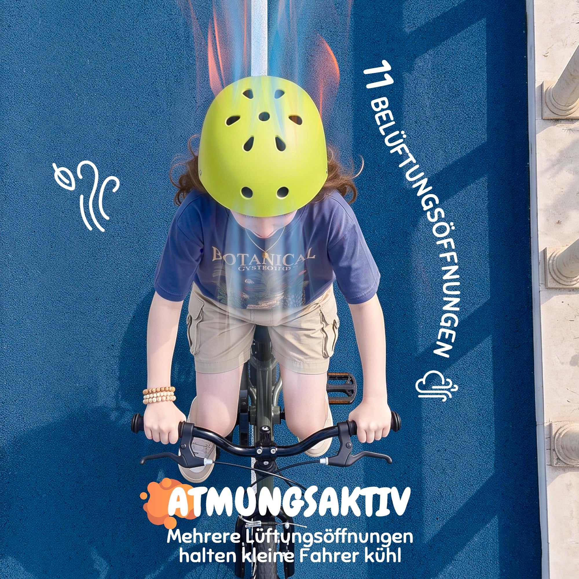 Casque de vélo pour enfant - Sécurité et confort pour 5-8-10-14 ans