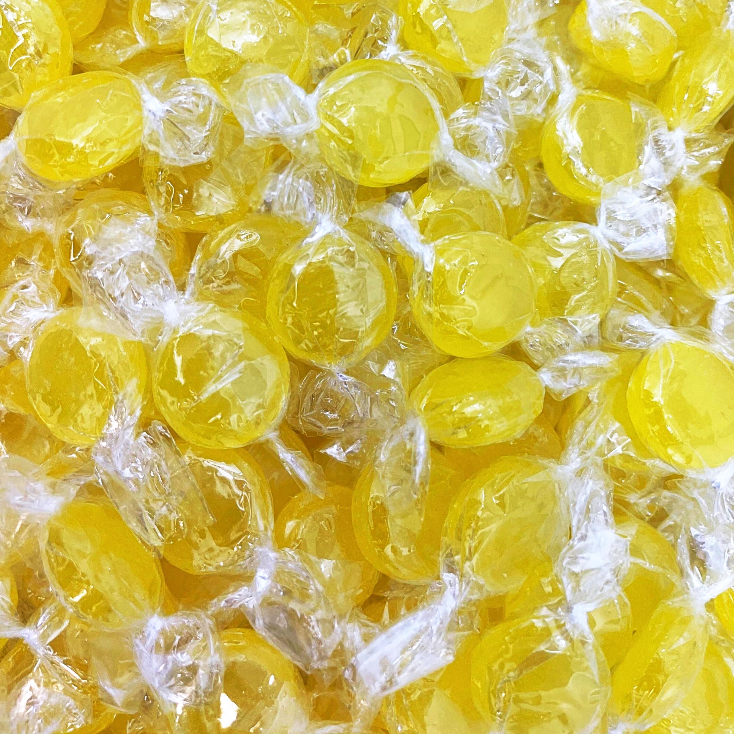Sugar Free Lemon Drop Hard Candy-1 Lb Bag Individually Wrapped Gluten Free, Keto And Diabetic Friendly Lemon Flavored Candies (16 oz)
