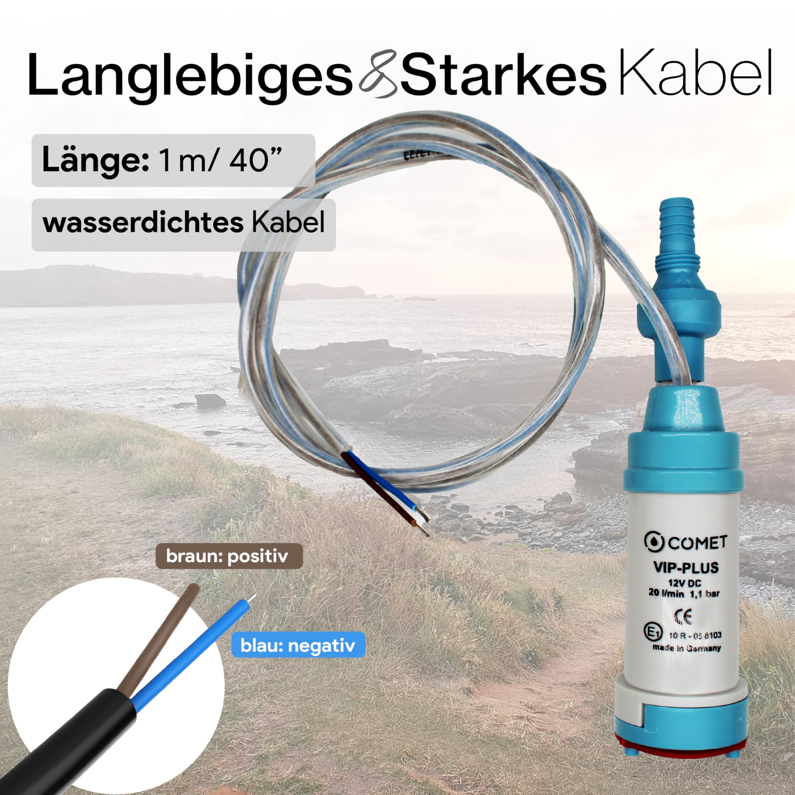Quick disconnect NC CO2 ball lock met terugslagventiel