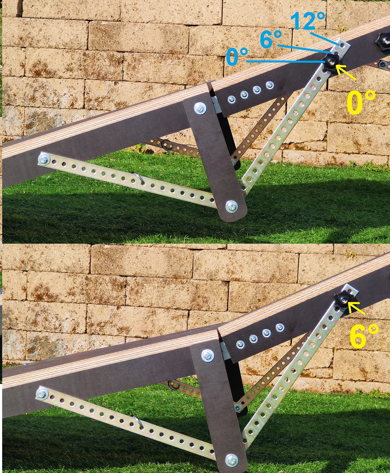 Ramp MTB, BMX, Dirtbike zum Springen, faltbar, tragbar auf der Schulter, von Ramoon Rampe.
