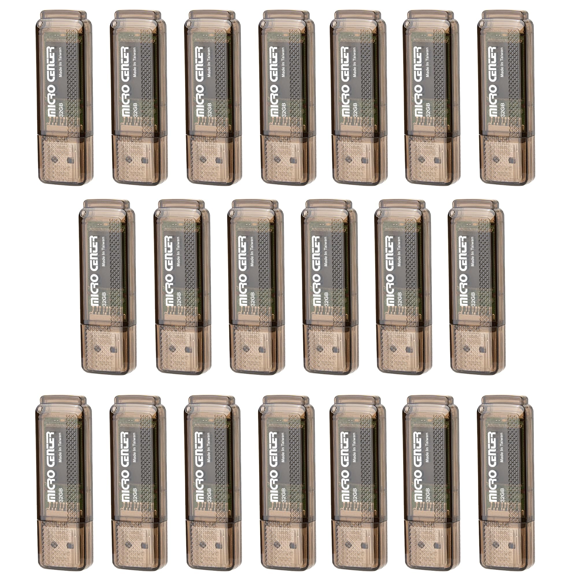 Micro Center SuperSpeed 10 Pack 32GB USB 3.0 Flash Drive Thumb Drive, Brown — Amazon image 11