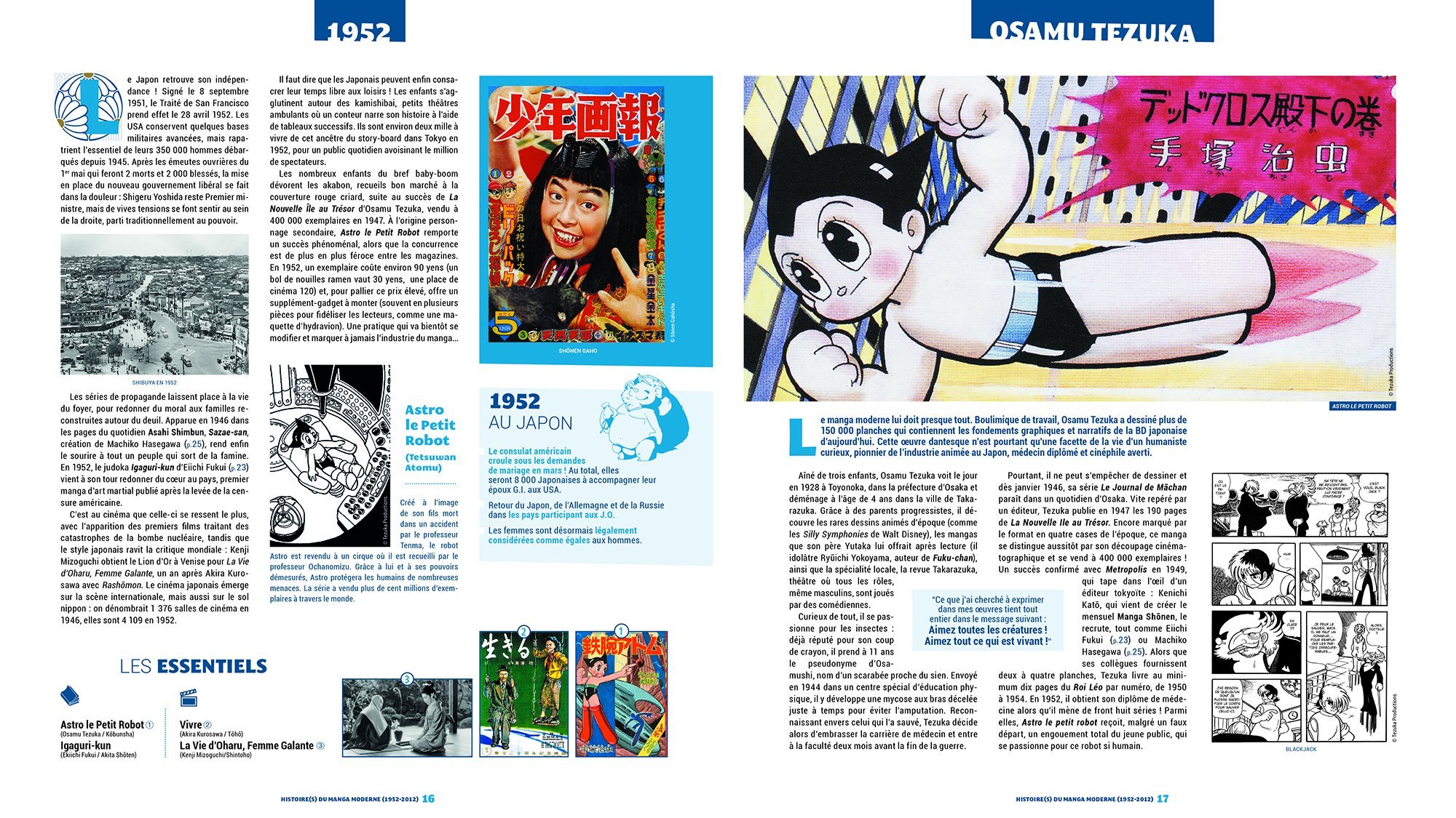 Histoire du manga moderne mis à jour