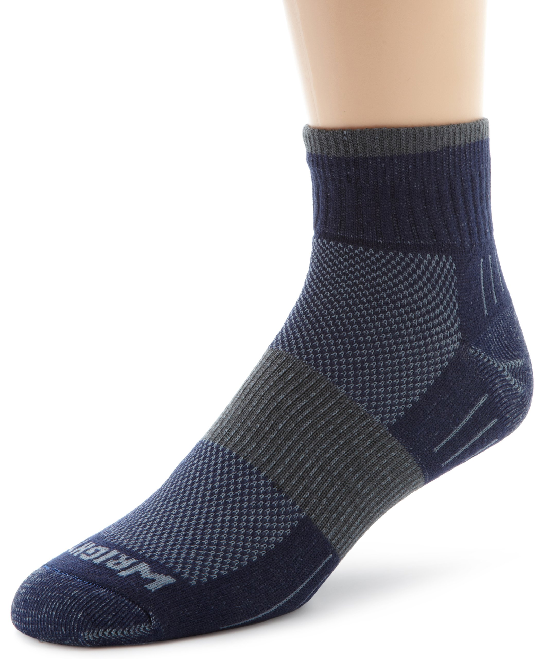 Wrightsock Men's Escape Quarter Single Pair Socks