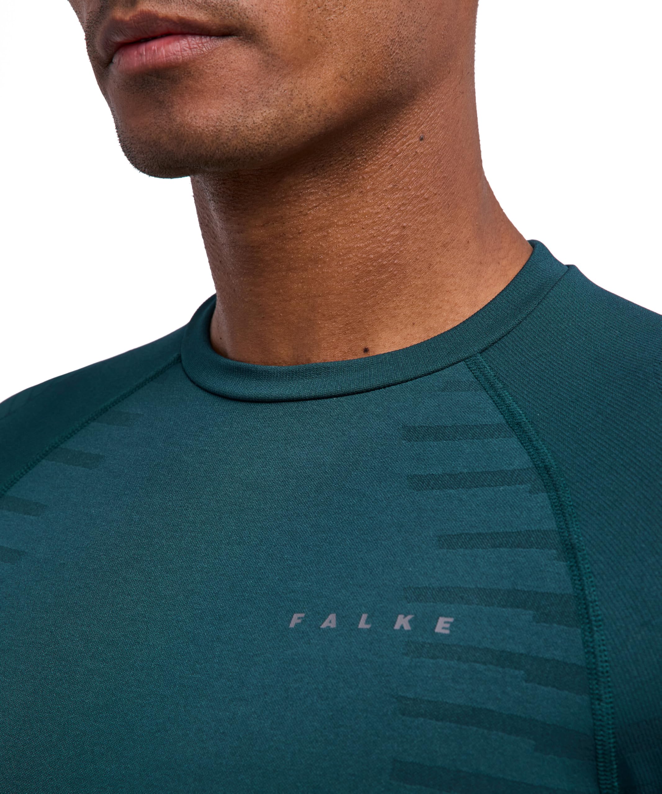 FALKE Mężczyźni Maximum Warm Round Neck szybkoschnące termoaktywne