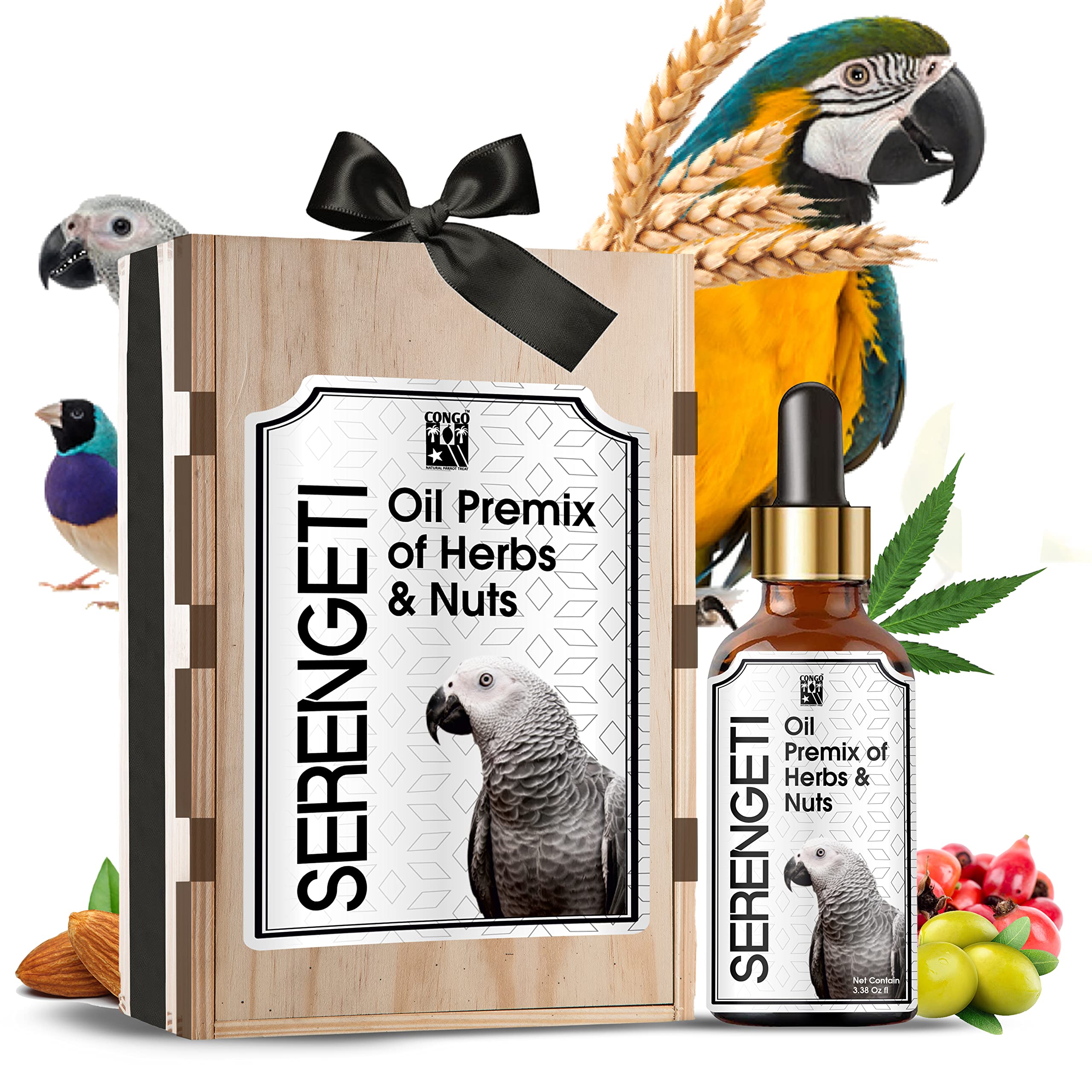 Congo® 100ml Serengeti Oil for Breeding and Nutrition for African Grey, Macaw, Conure, Senegal, Lovebirds and Other Birds,100ml (B0CY5JZFJG) Amazon Price History, Amazon Price Tracker