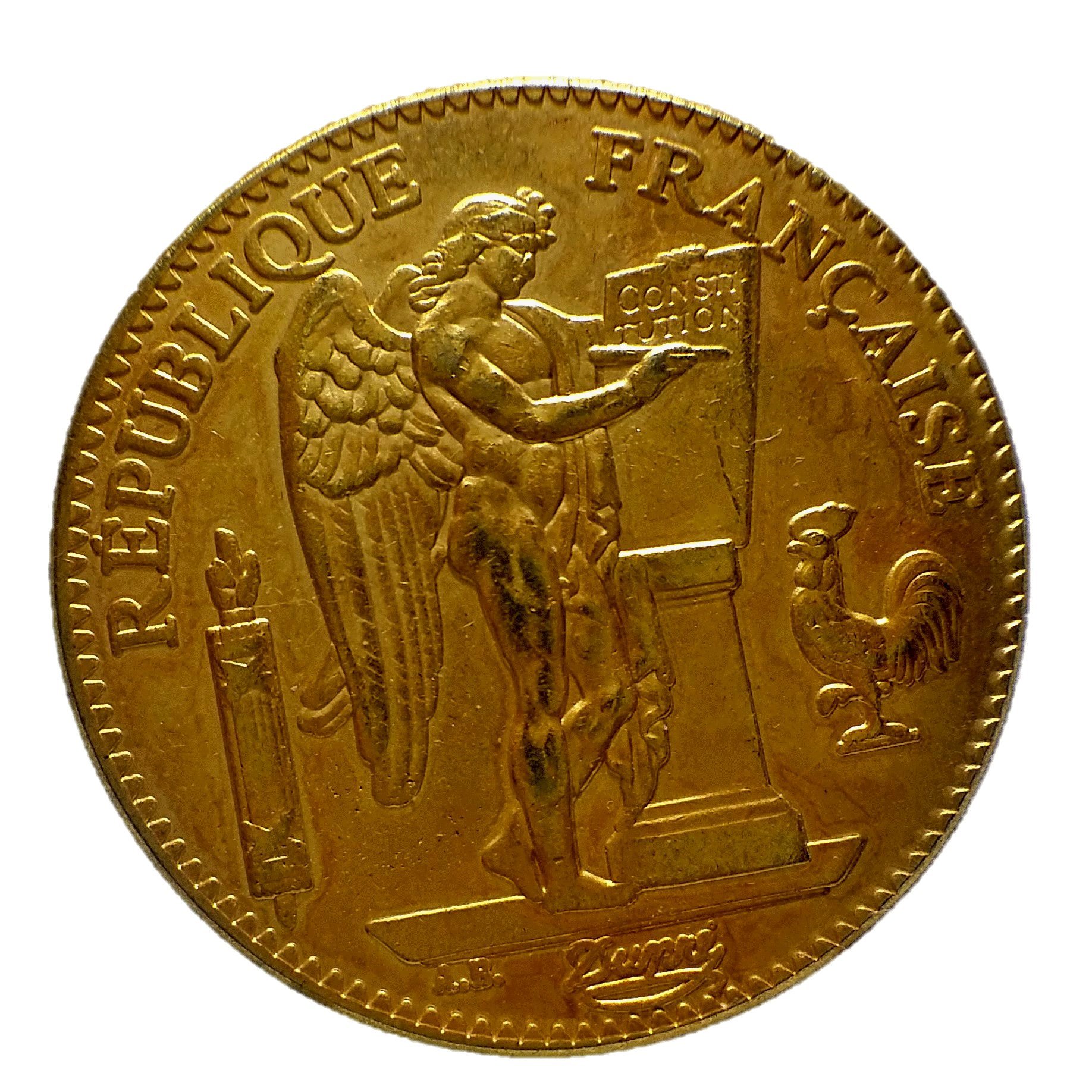 フランス 1889年 100フラン金貨 Amazon | フランス エンジェル 100フラン金貨 1889年レプリカ 通販