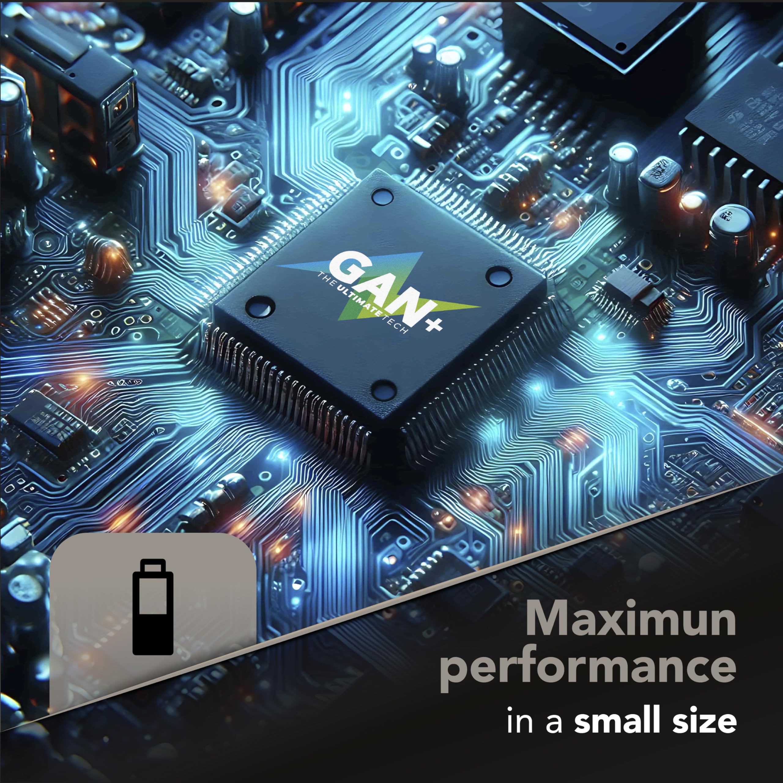 Cellularline PowerView IQ ładowarka sieciowa 67 W z wyświetlaczem TFT, czarna