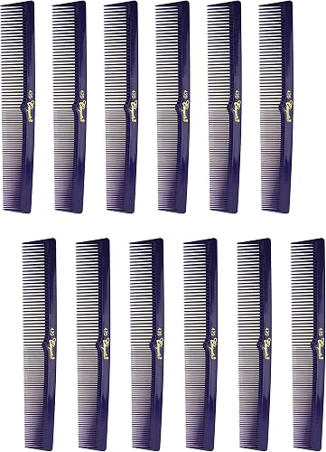 7 Inch Hair Cutting Combs. Barber’s & Hairstylist Combs. Purple 1 DZ.