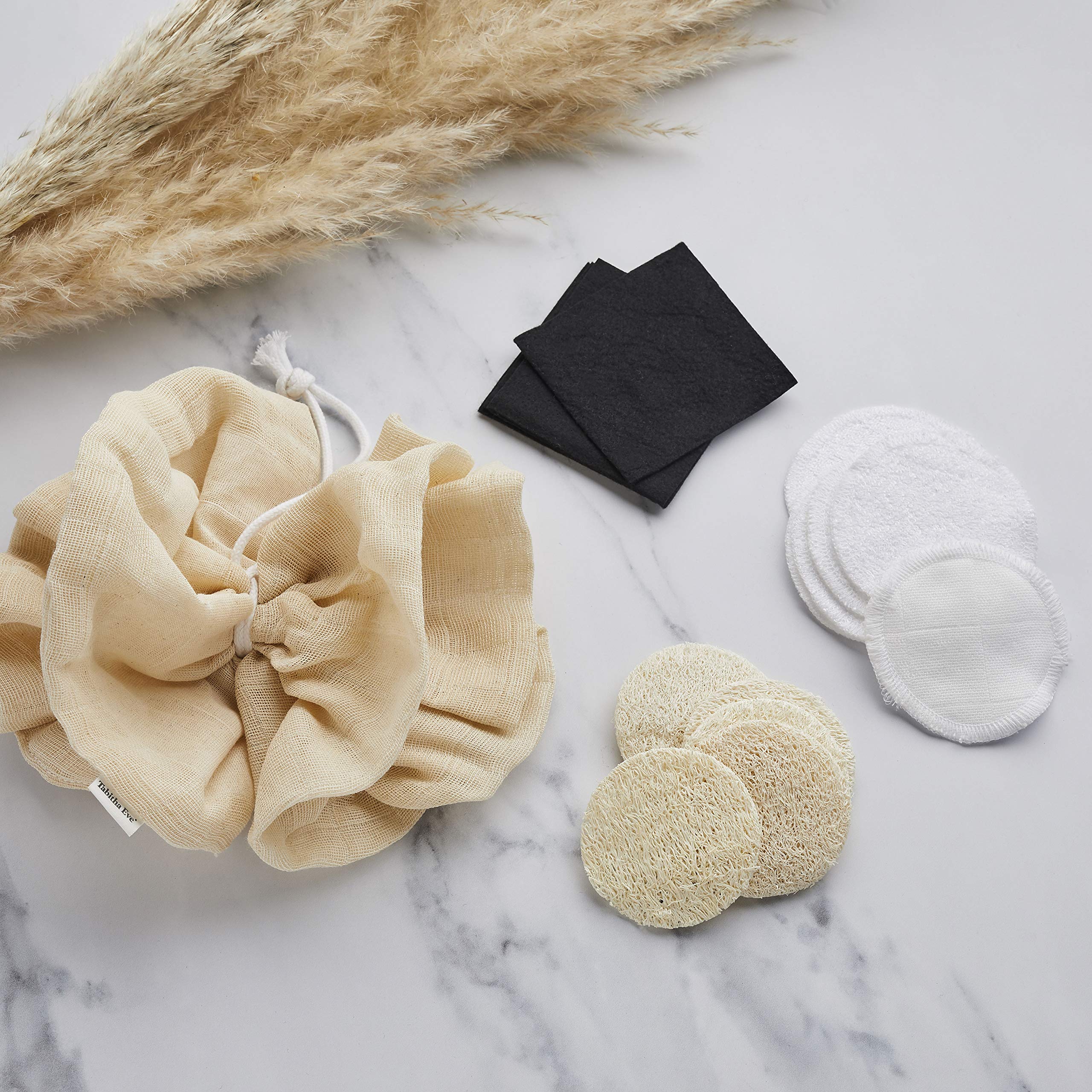 Discos de Loofah Natural (paquete de 5 discos)