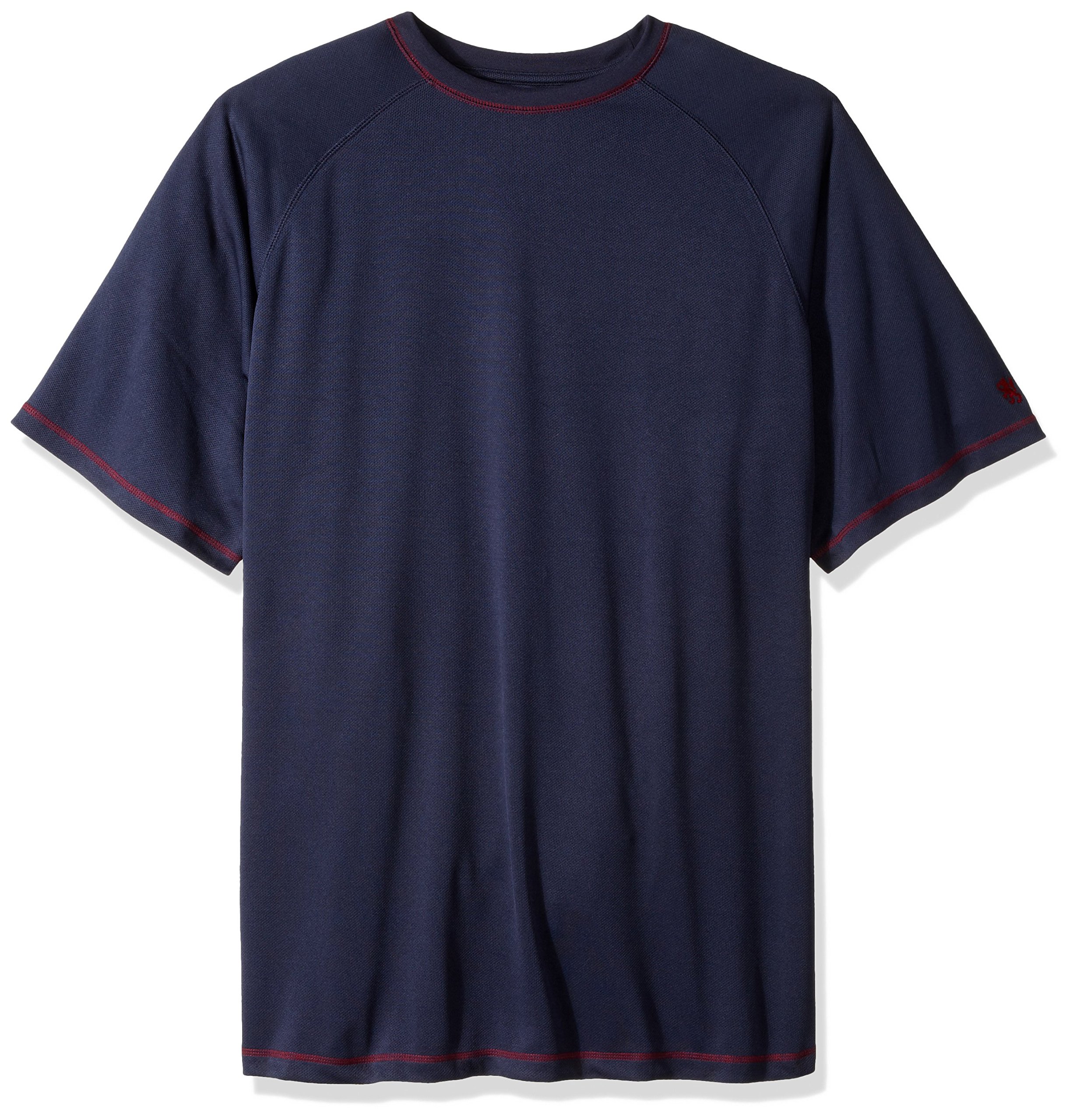 Vintage by Majestic InternationalMen's Big and Tall Work Out S/s Raglan Crewneck