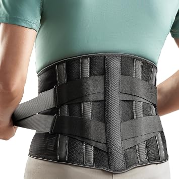 Back Brace for Lower Back Pain Relief Men Women, Immediate Relief from Sciatica, Herniated Disc, Scoliosis, Breathable Back Support Brace with 3D Lumbar Support Pad for Home & Lifting At Work