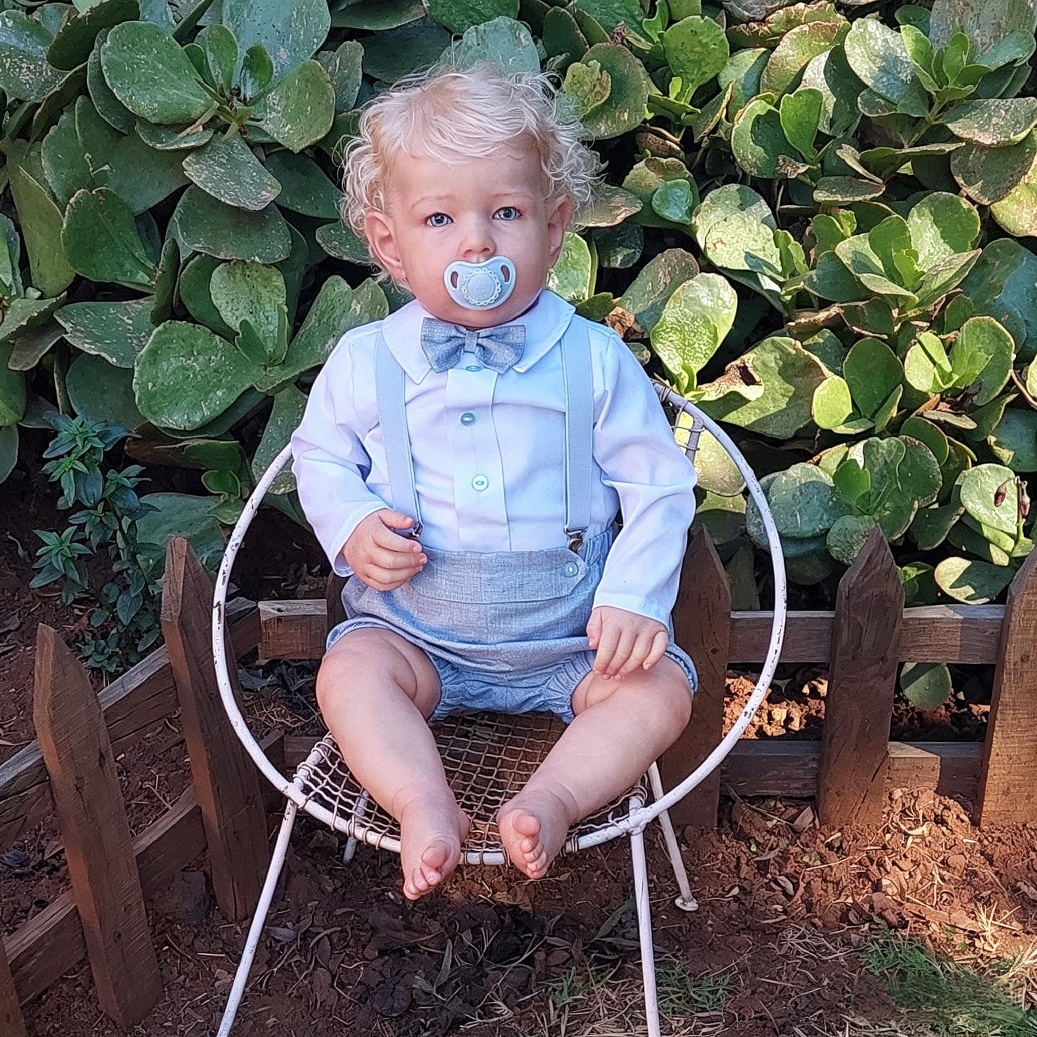 RXDOLL 71 cm realistyczne lalki Reborn Baby Boy Liam duży rozmiar Reborn małe lalki miękka tkanina ciało winylowe kończyny realistyczne lalki malucha z blond włosami dla dzieci prezenty urodzinowe