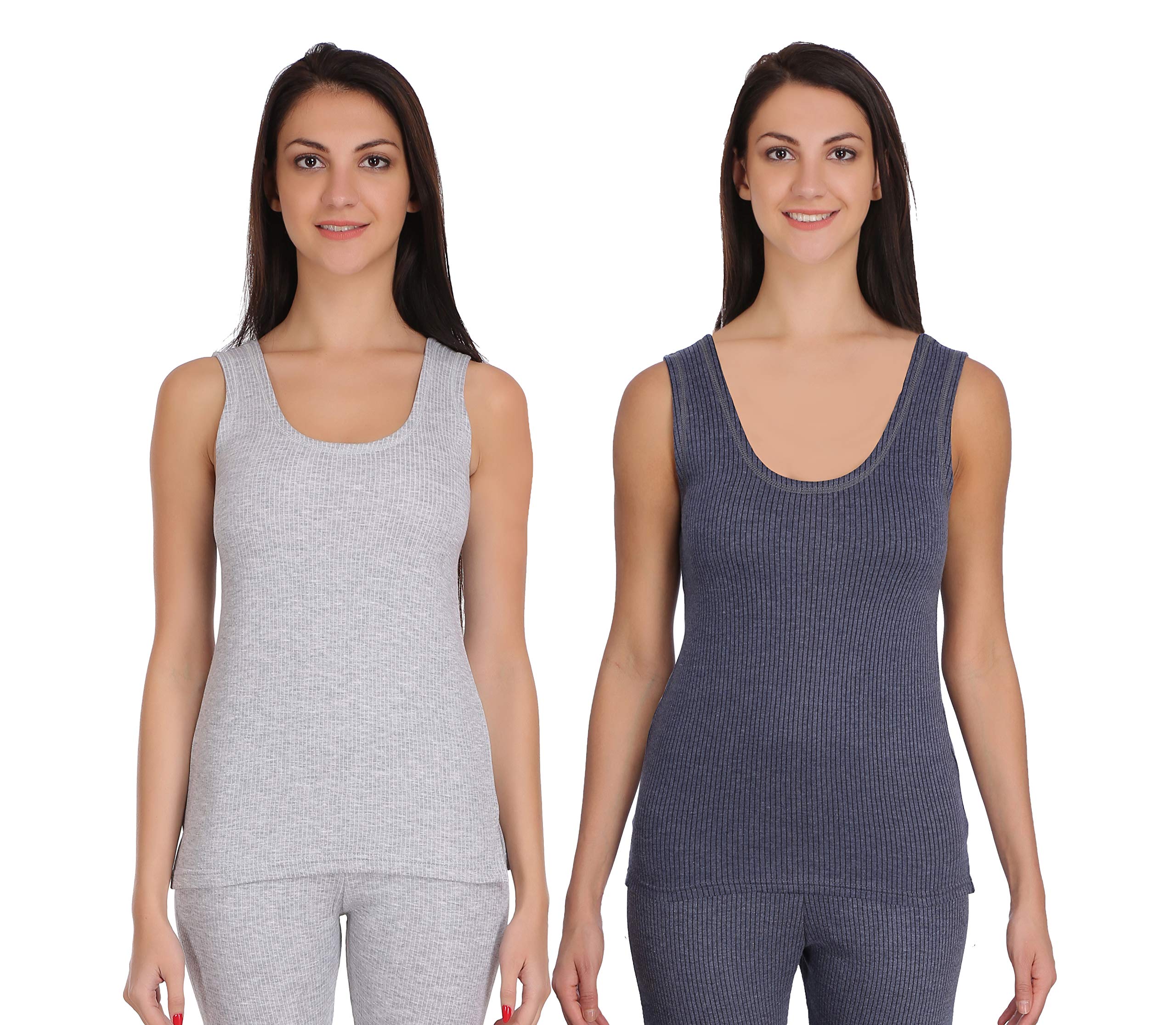 Women Poly Cotton Thermal Top (Pack of 2)