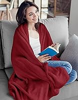 Vista 567 de Utopia Bedding - Manta de vellón de lujo, mullida, antiestática; manta de suave microfibra de 8.8 oz/yd² (300 g/m²) para sofá y cama; tamaño Gris