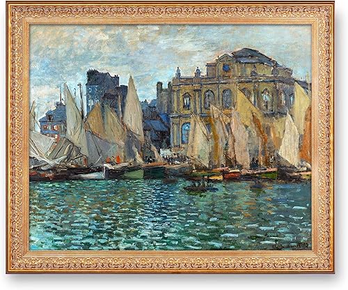 Miniatura 136 de A&T ARTWORK Antibes Seen from The Salis Gardens de Claude Monet Las Obras de Arte Clásico Mundial Reproducciones, Impresiones de Arte en Lienzo