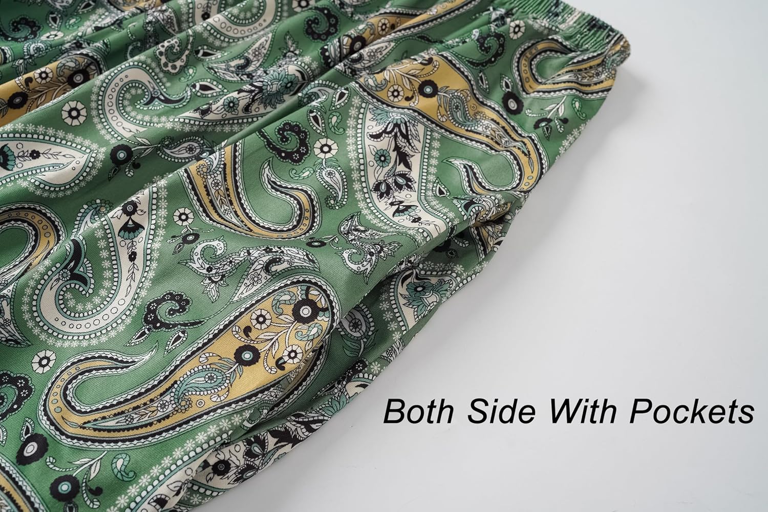 Vozanet Women's Pajamas Set Button Down Short Sleeve Shirt and Pants Soft Knit Polyester Lounge Sets Plus Size 1x to 5x - Image 6