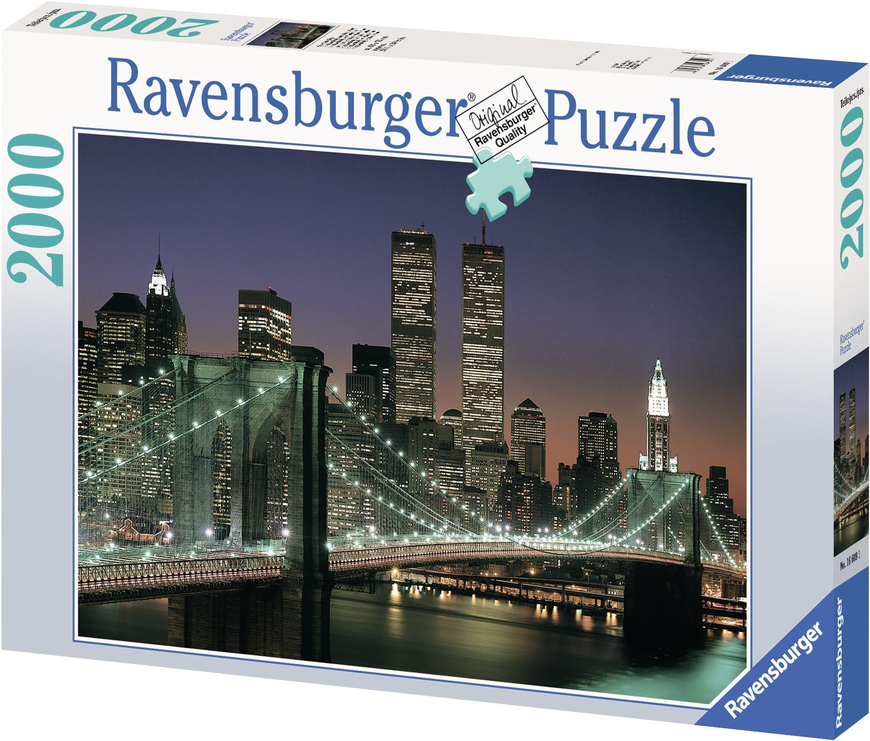 Ravensburger NYC - Brooklyn Bridge - 2000 Piece Puzzle