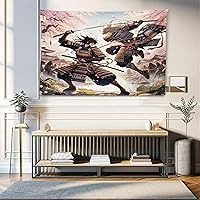 Vista 108 de Ambesonne Tapiz hawaiano, Costa Na Pali en la isla de Kauai en Hawái, día soleado, horizonte de montaña, colgante de pared para dormitorio, sala