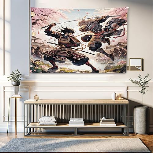 Miniatura 108 de Ambesonne Tapiz hawaiano, Costa Na Pali en la isla de Kauai en Hawái, día soleado, horizonte de montaña, colgante de pared para dormitorio, sala