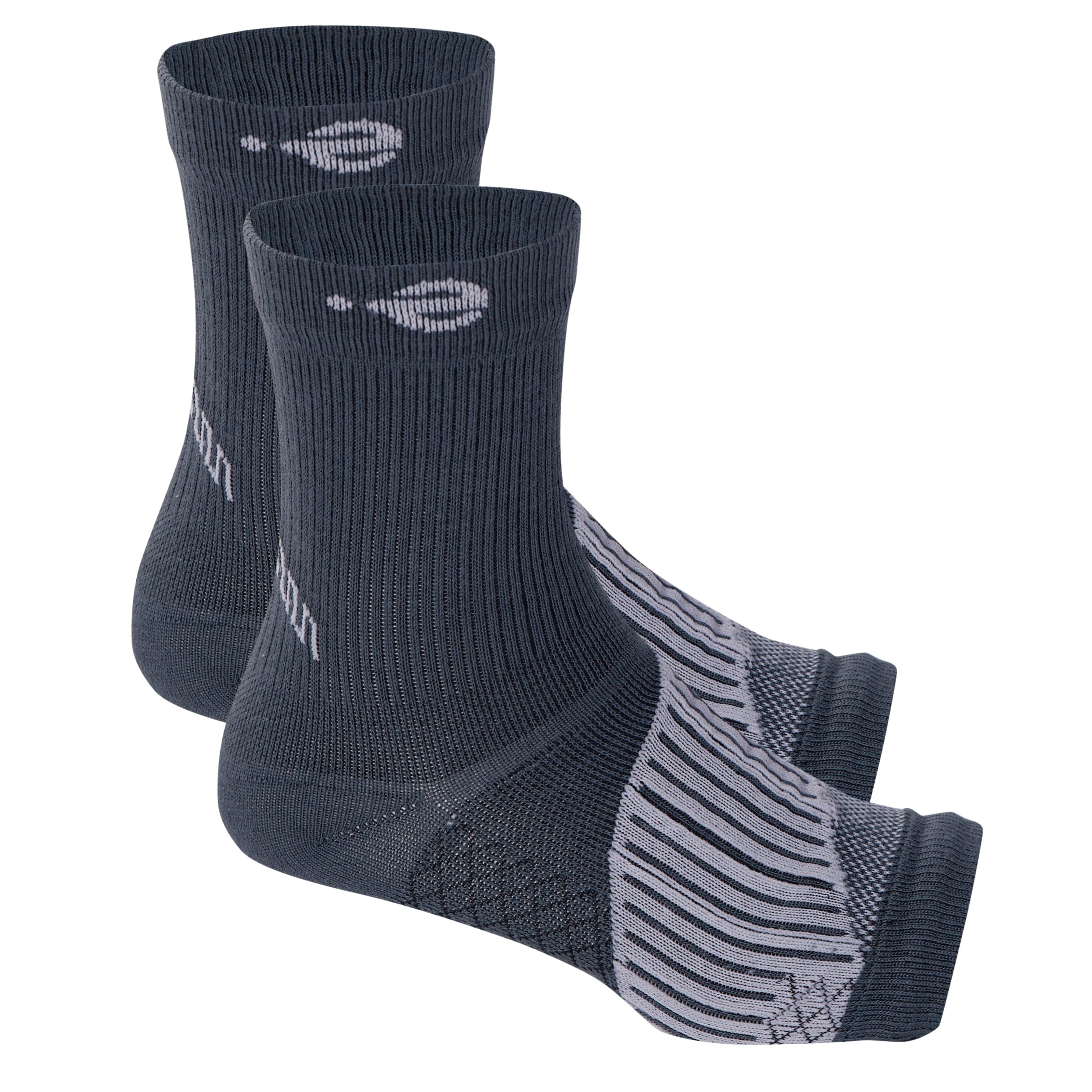 Neuropathy Pain Relief Cooling Compression Socks for Men & Women - Ecosync Ortho Bamboo Cotton Nano, Copper, Grey, Best Rated, Open Toe, Injury Recovery.-image-40