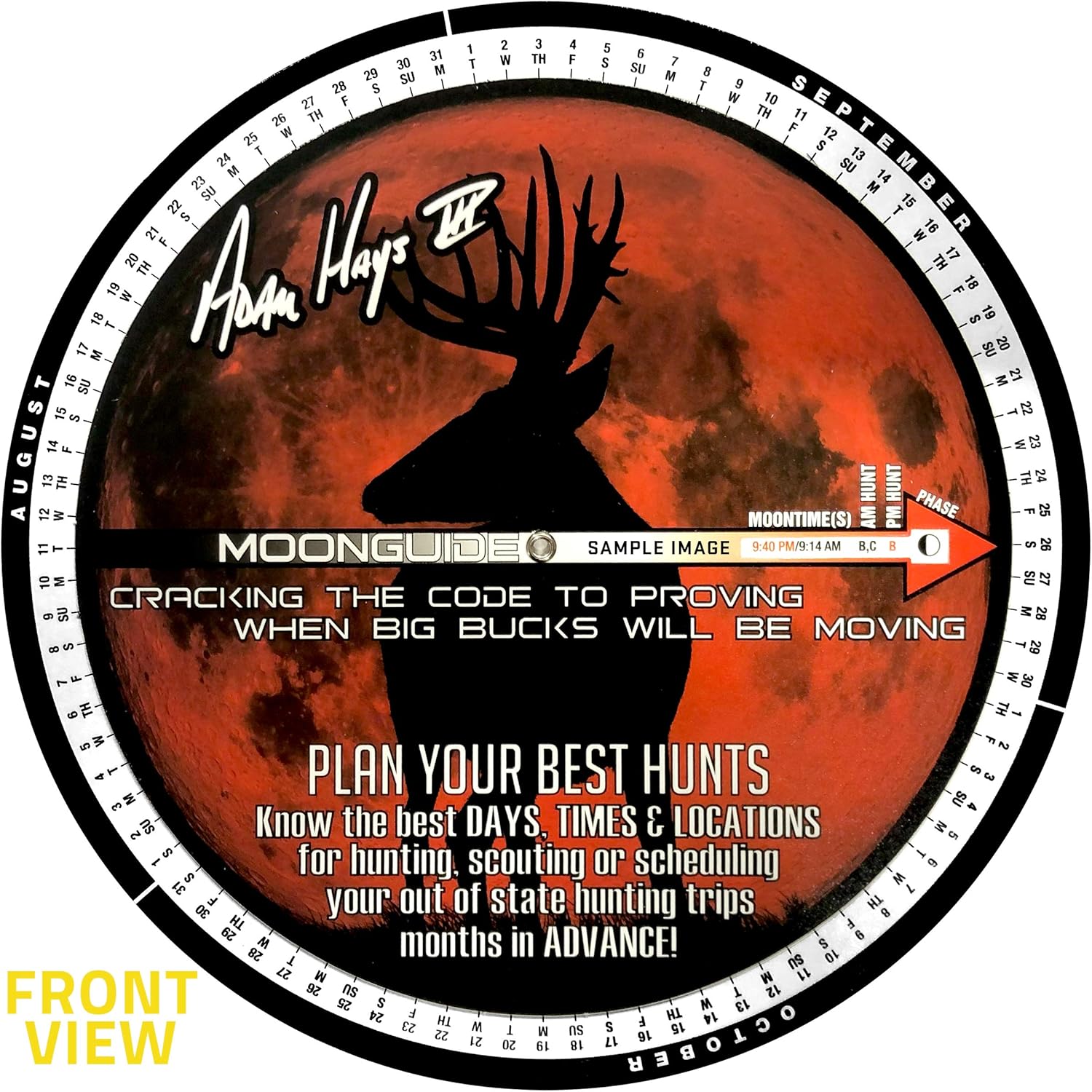 2019 Moon Guide For Deer Hunting Hunting Amazon Canada