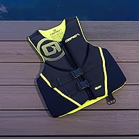 Vista 2 de O'Brien Chaleco salvavidas tradicional de neopreno USCGA para hombre