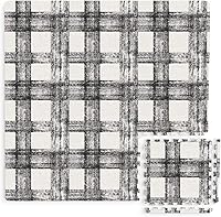 Vista 5 de FloorPops Azulejos de suelo azules entrelazados Mercado, FP3597