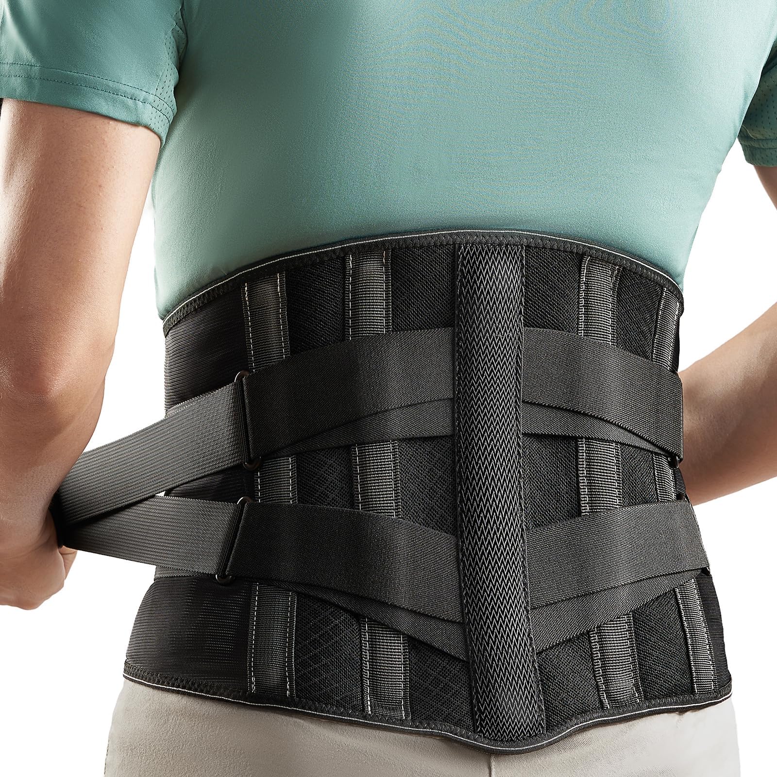 Back Brace for Lower Back Pain Women & Men, Adjustable Back