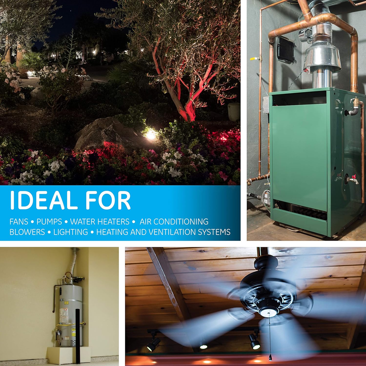 🔥 Cаѕhbасk uр tо 70% GE 24-Hour Indoor/Outdoor Metal Mechanical Time Switch, 40 Amp 240 VAC 5HP Box Timer, Double Pole Single Throw, NEMA 3-Rated Tamper Resistant Enclosure, for Fans, Pumps, Air, and Heating, 15164, Grey