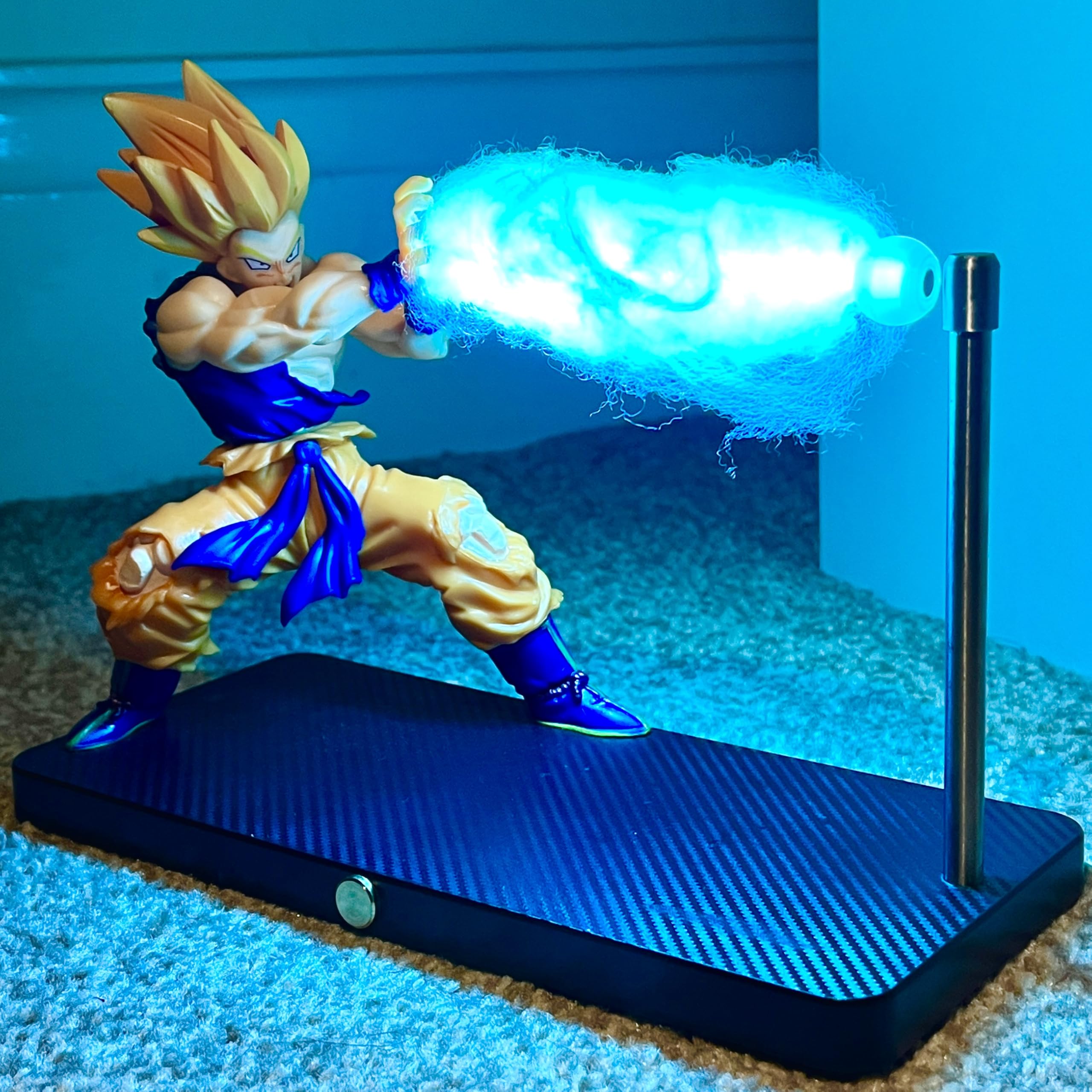 Goku Kamehameha Dragon Ball Z Magnetic Desk Touch Night Lamp