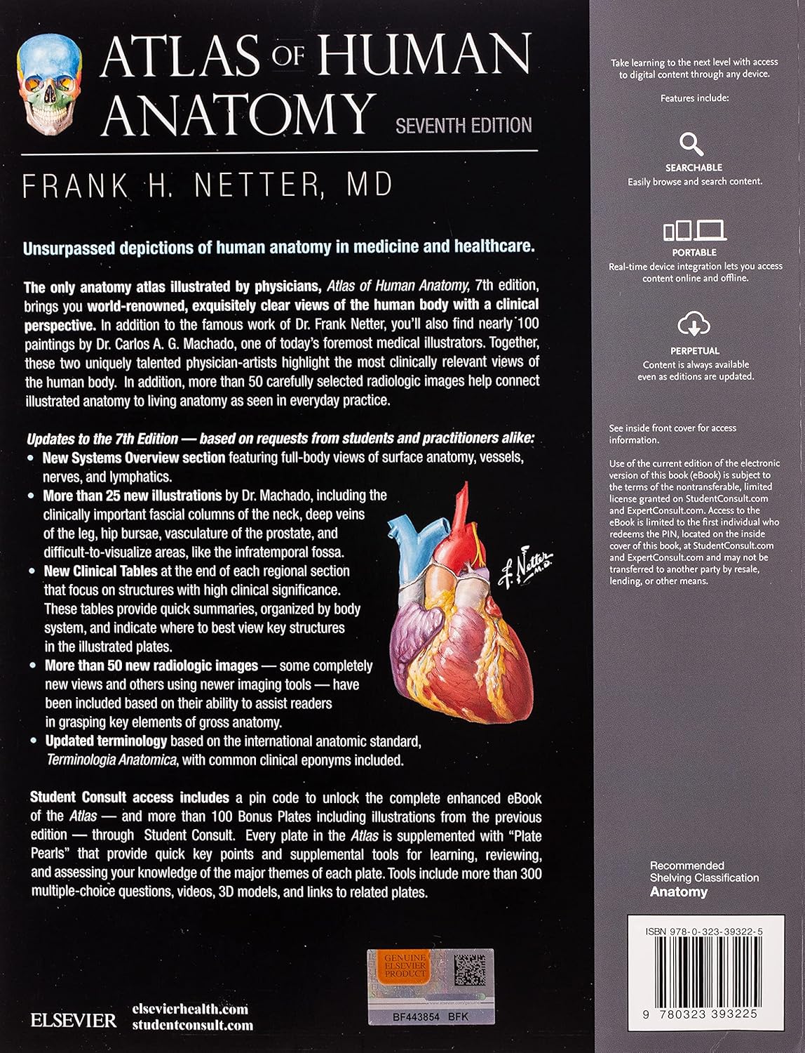 Atlas of Human Anatomy (Netter Basic Science)      7th Edition