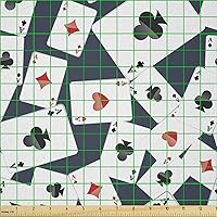 Vista 2 de Lunarable Tela multicolor con estampado digital por yarda