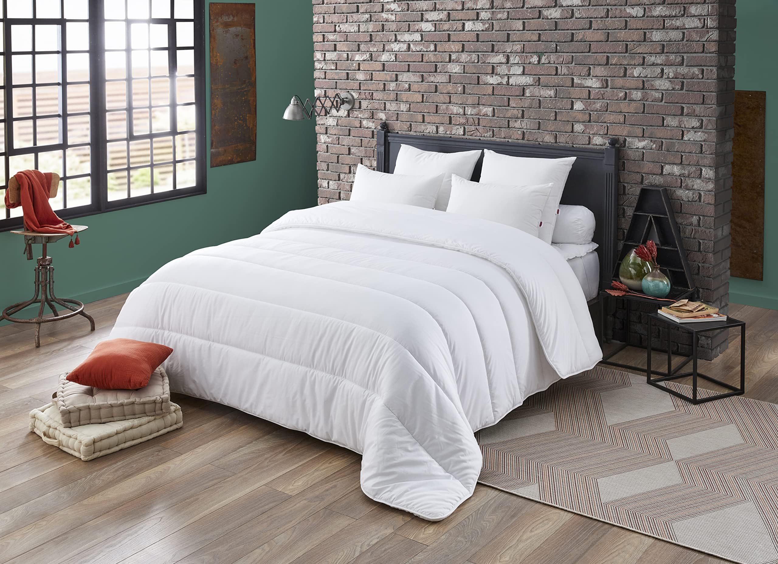Dodo 29442 Arizona Light Duvet Polyester, White, White, 240 x 220 cm