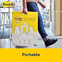Vista 2 de Post-it Super Sticky Portable Tabletop Easel Pad, Great for Virtual Teachers and Students, 20x23 Inches, 20 Sheets,Pad, 2 Pads (563 VAD 2PK)