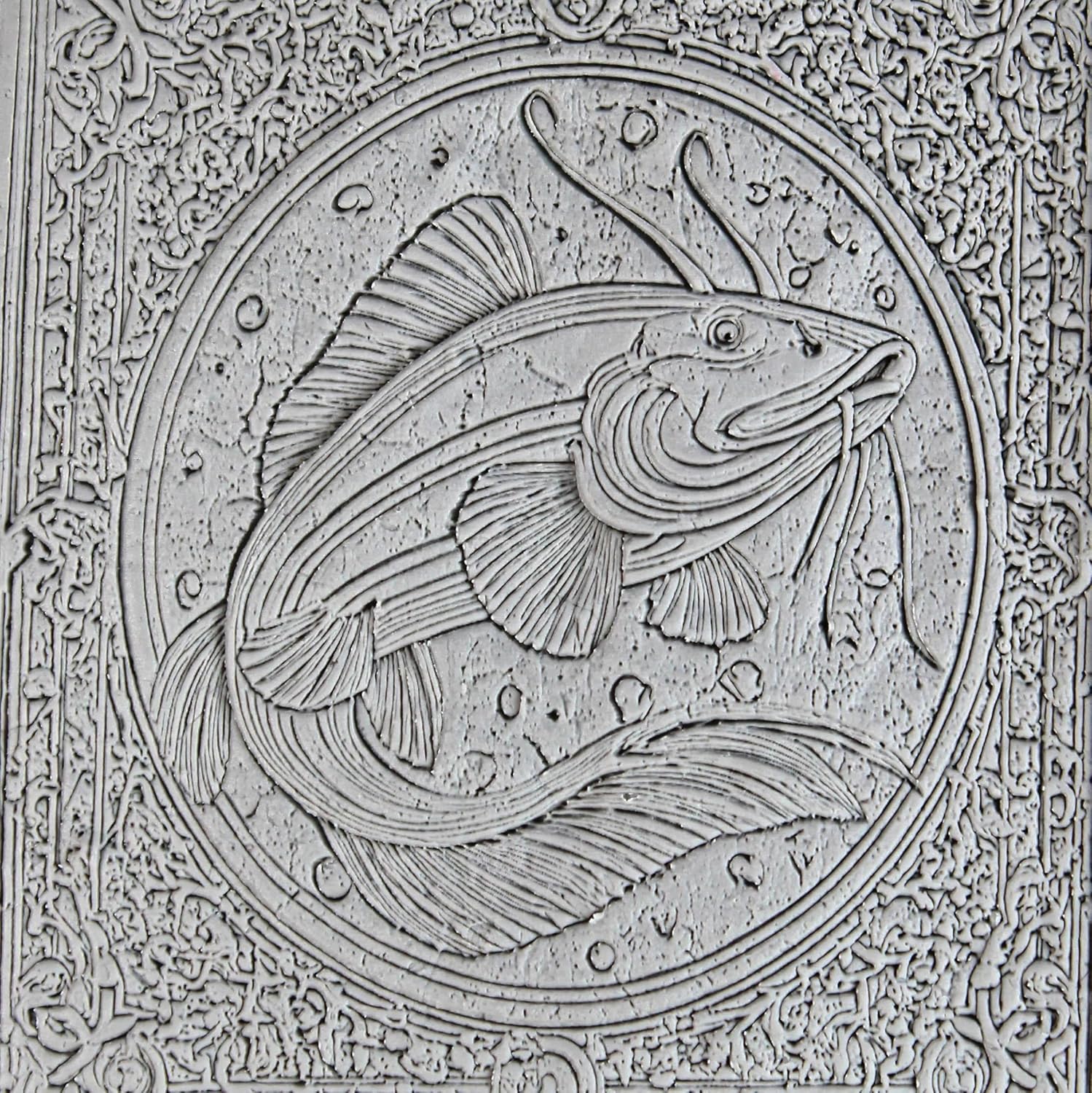 Ultimate Freshwater 8-Set Clay Texture Rollers (4") - Freshwater Set #01 - Embossing Pattern Rollers for Polymer & Ceramic Clay, Pottery & Crafts