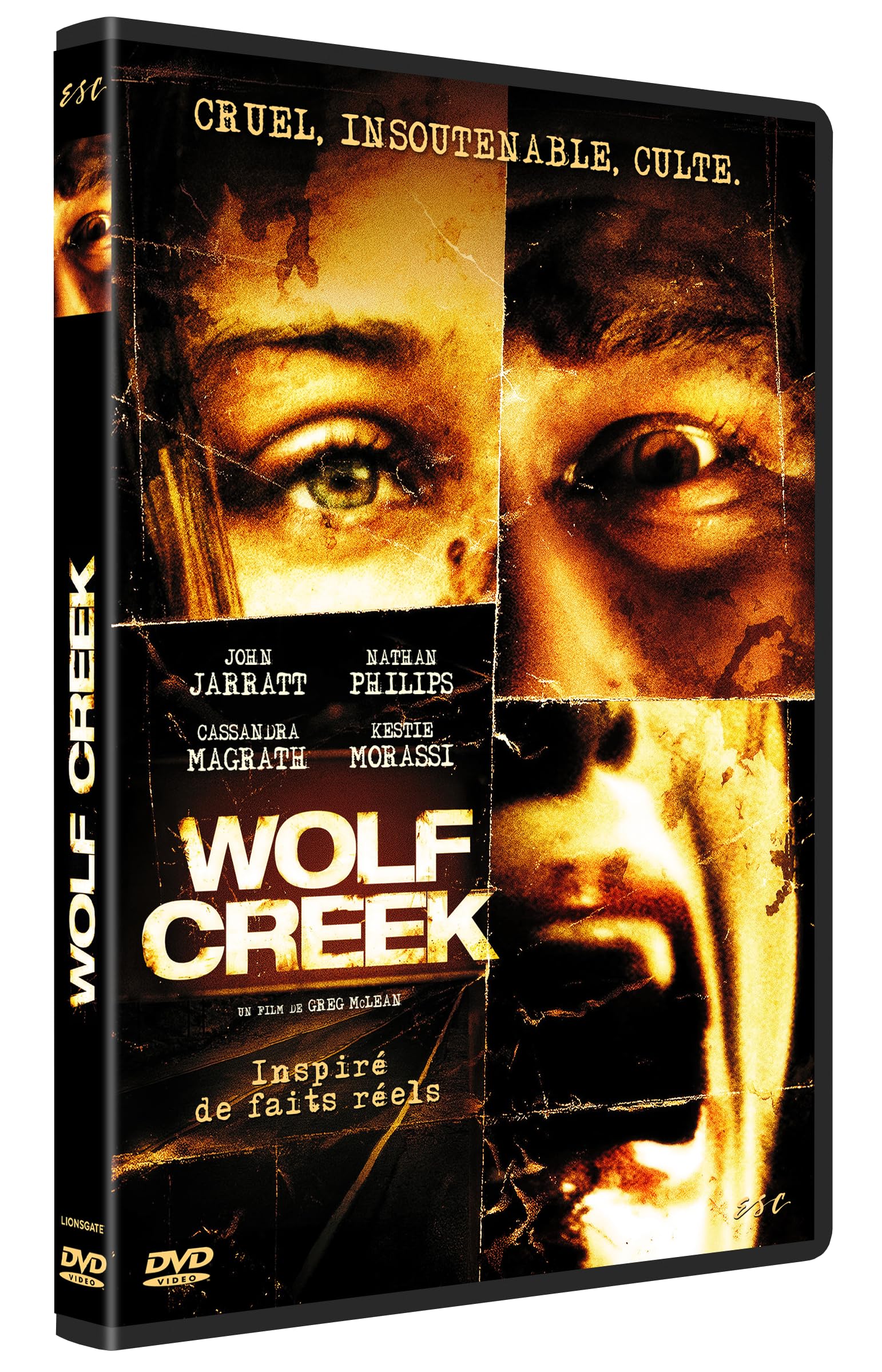 Wolf Creek DVD edición de Francia en versión original