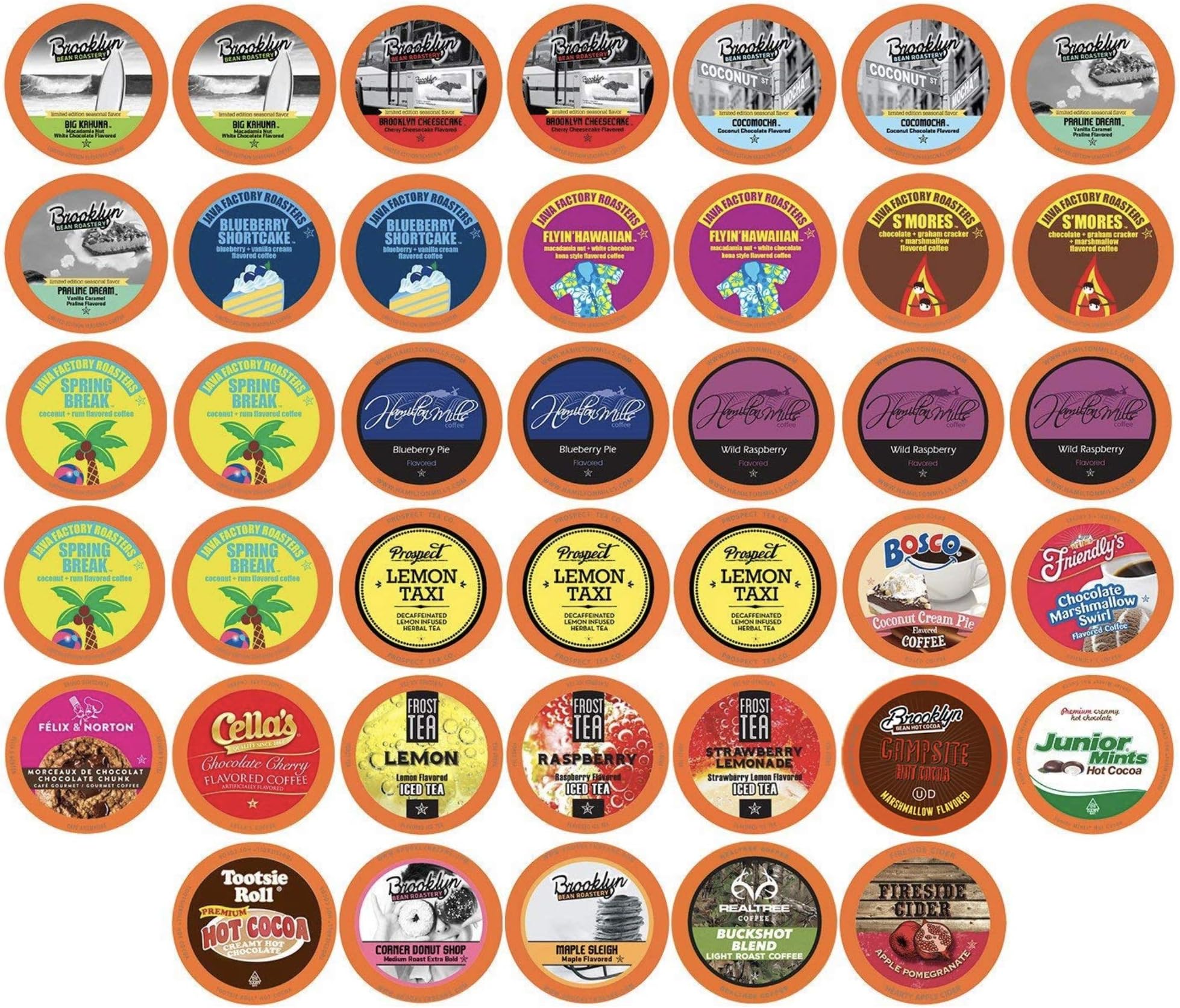 Two Rivers Coffee Pods Compatible with Keurig K Cup Brewers (Summer, 40 Count (Pack of 1))