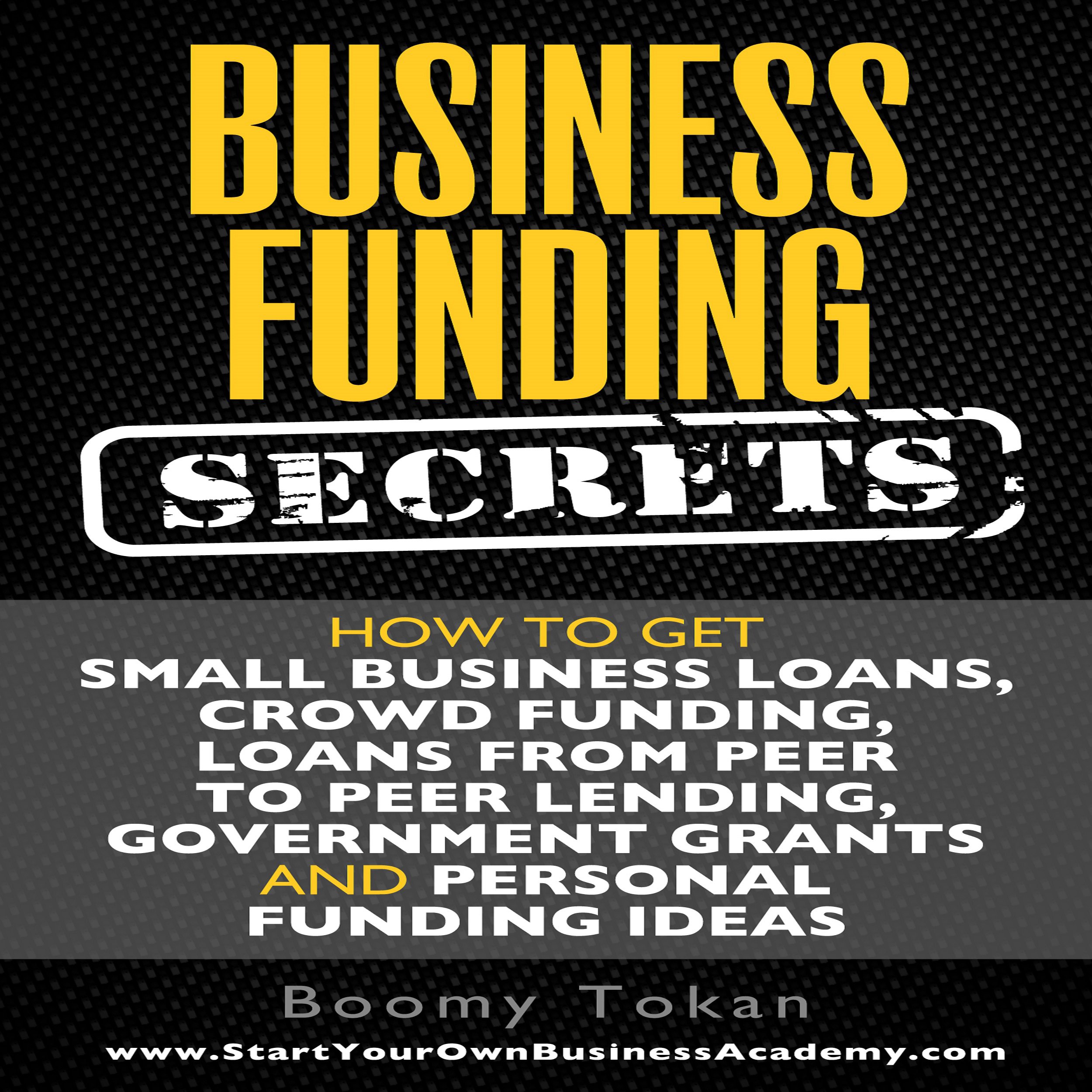 Cover art for Business Funding Secrets