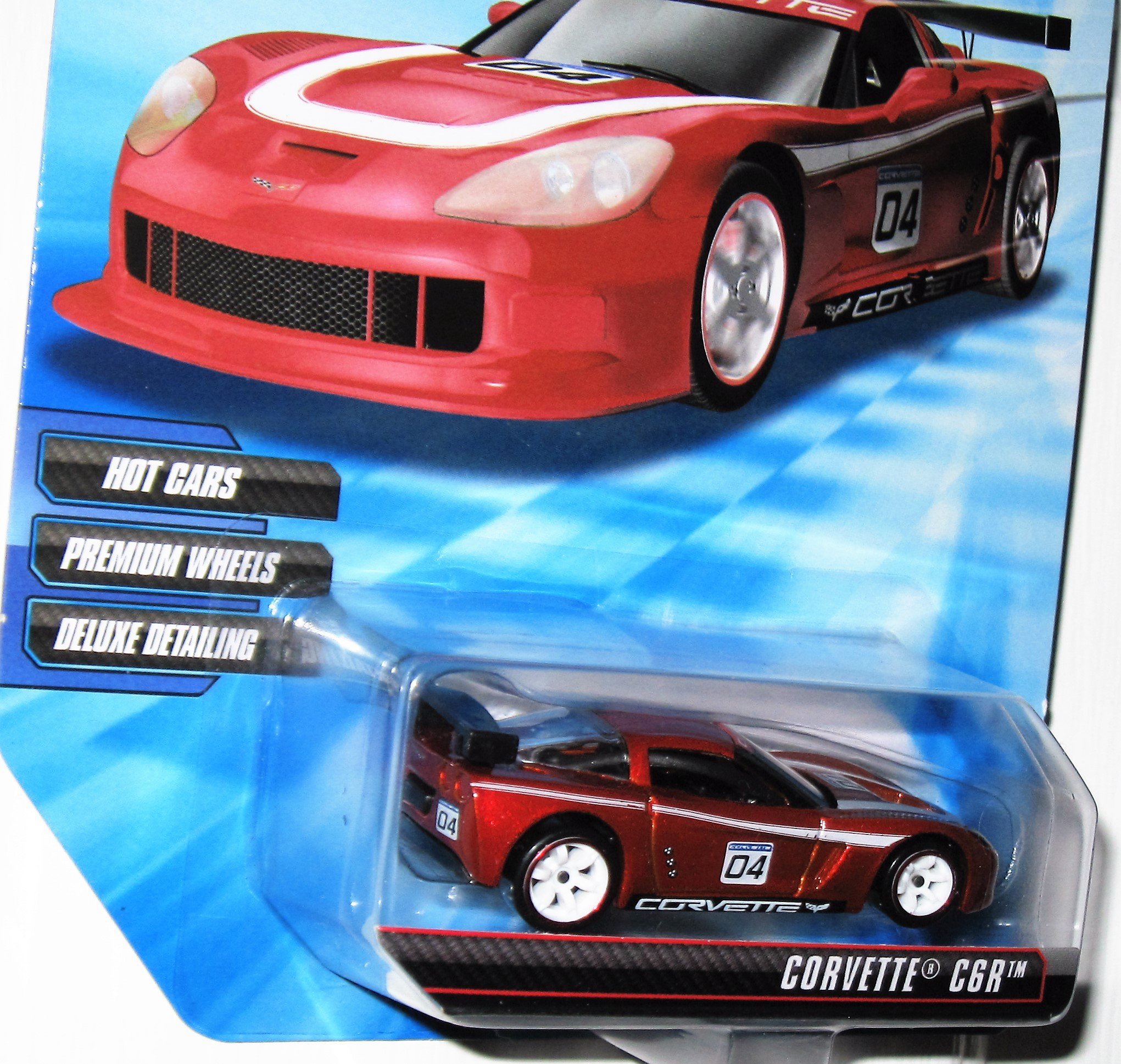 Hot Wheels Speed Machines Corvette C6R RED 1:64 Scale : Amazon.com