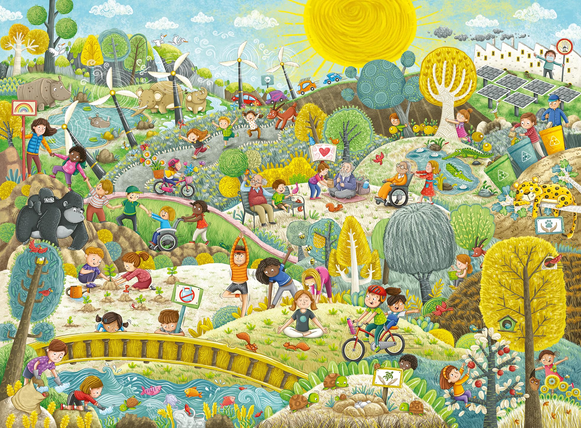 Ravensburger Eco Sustainability 200 Piece Jigsaw Puzzle for Kids Age 8 Years Up, Multicolor, 200 pieces, 36.2 cm x 49 cm - Image 2
