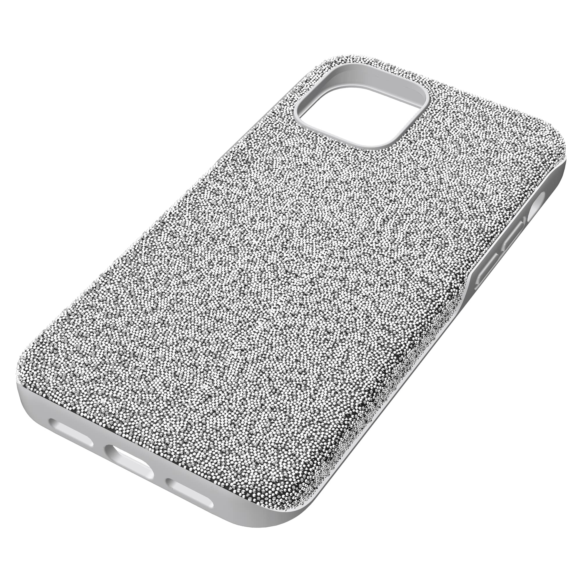 Custodia Swarovski iPhone 12 Mini Tono Argentato - Dettaglio