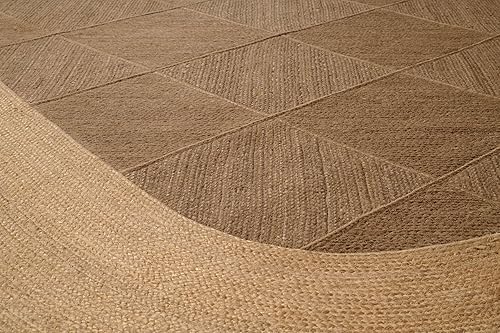 Miniatura 3 de ARTS OF JAIPUR Collection - Alfombra de pasillo de 3 x 10 pies, alfombra de yute natural indio, alfombra de pasillo, alfombra de pasillo de cocina,