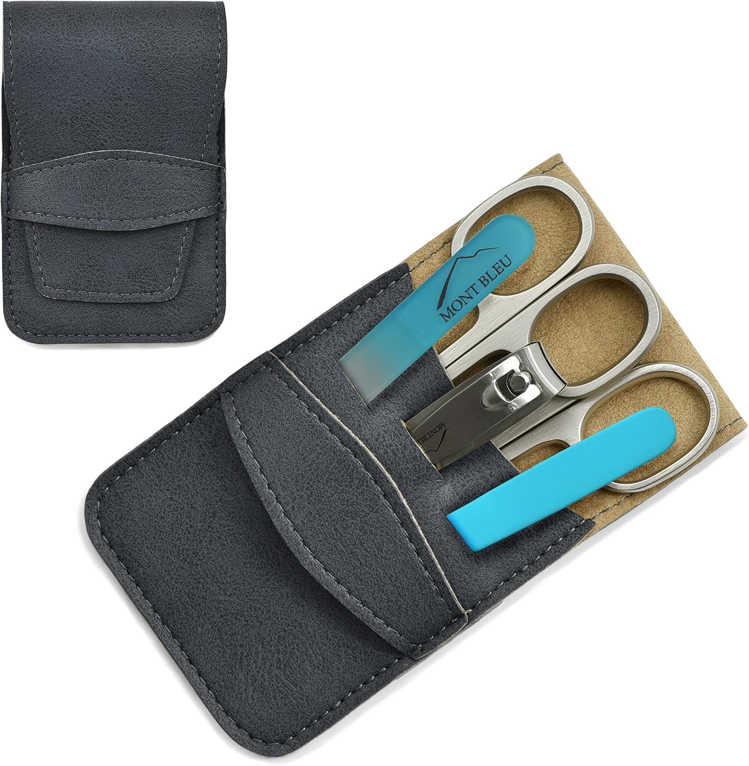 lima per unghie con astucci