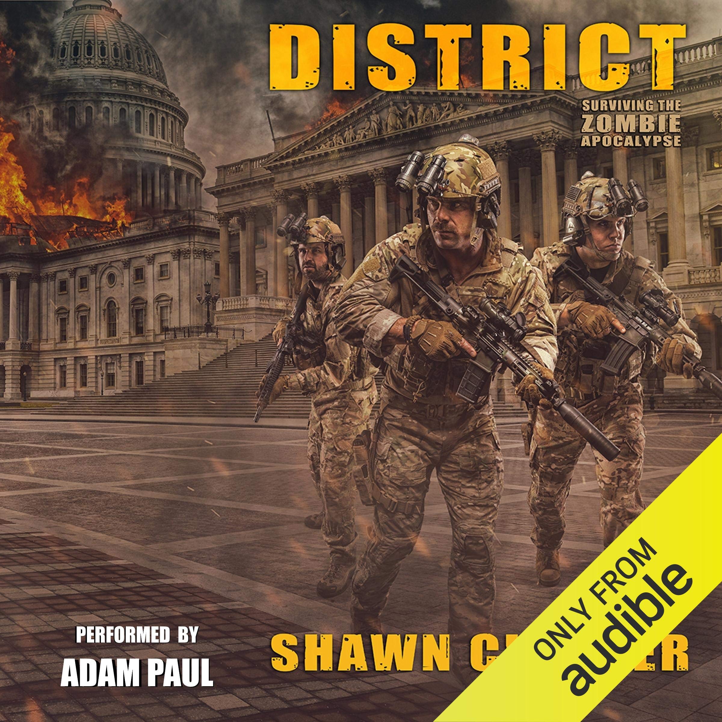 Cover art for District