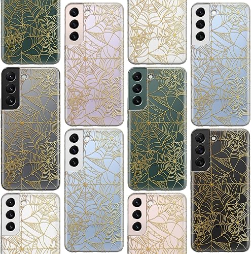 Miniatura 21 de Funda para teléfono compatible con Samsung Galaxy S25 S24 S23 Ultra S22 Plus S21 FE S20 Note 20 Witchcraft Dreamcatcher Tarot tarjetas, parachoques