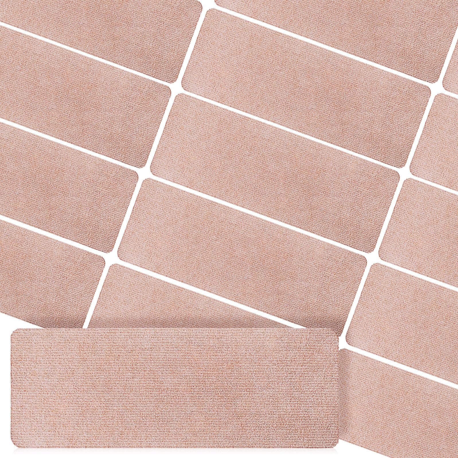 Tapis antidérapant escalier en TPR haute qualité, protection élégante 15 pièces