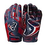 Wilson NFL Stretch Fit Football Gloves - Adult, Houston Texans